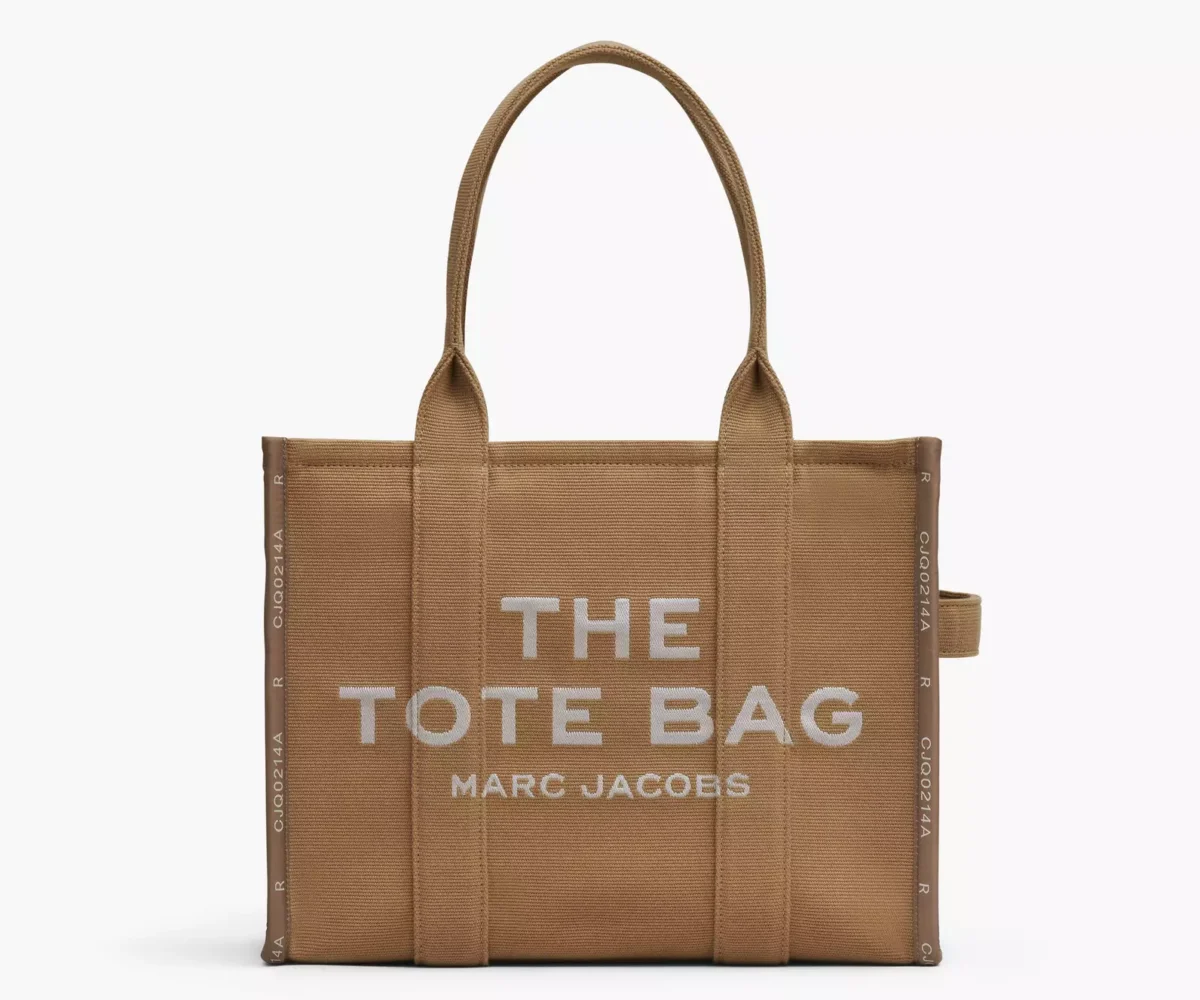 large tote bag jacquard camel m0017048 1