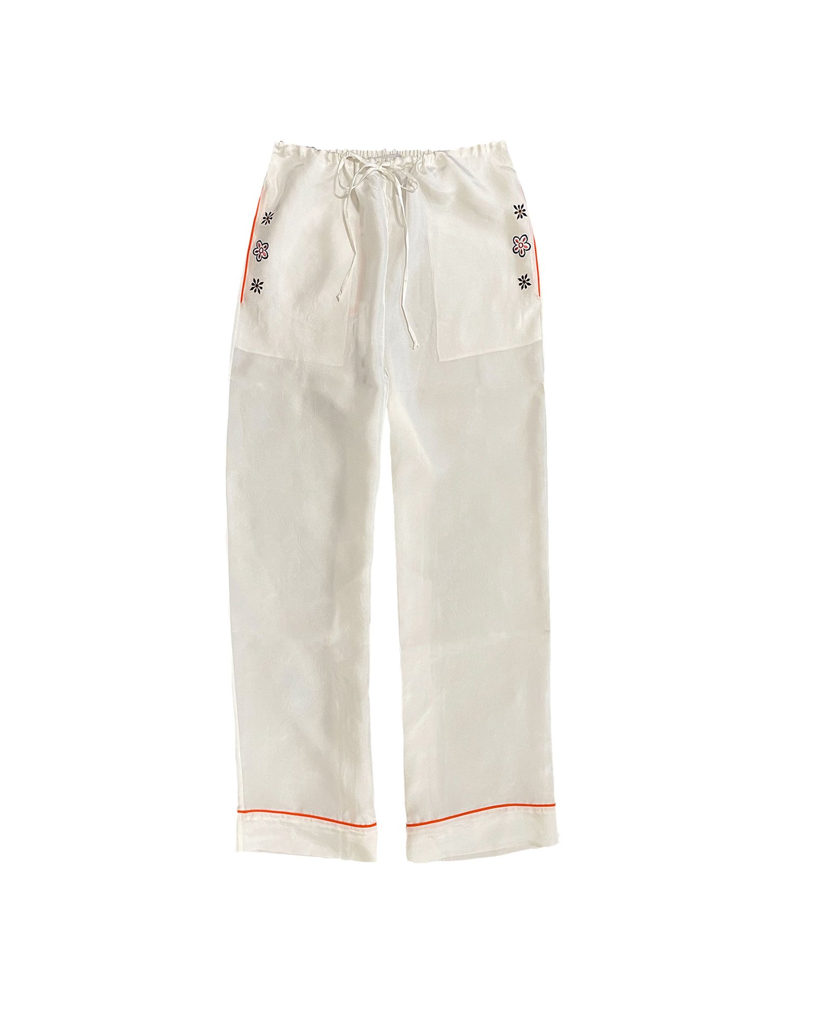 pyjama pan white front