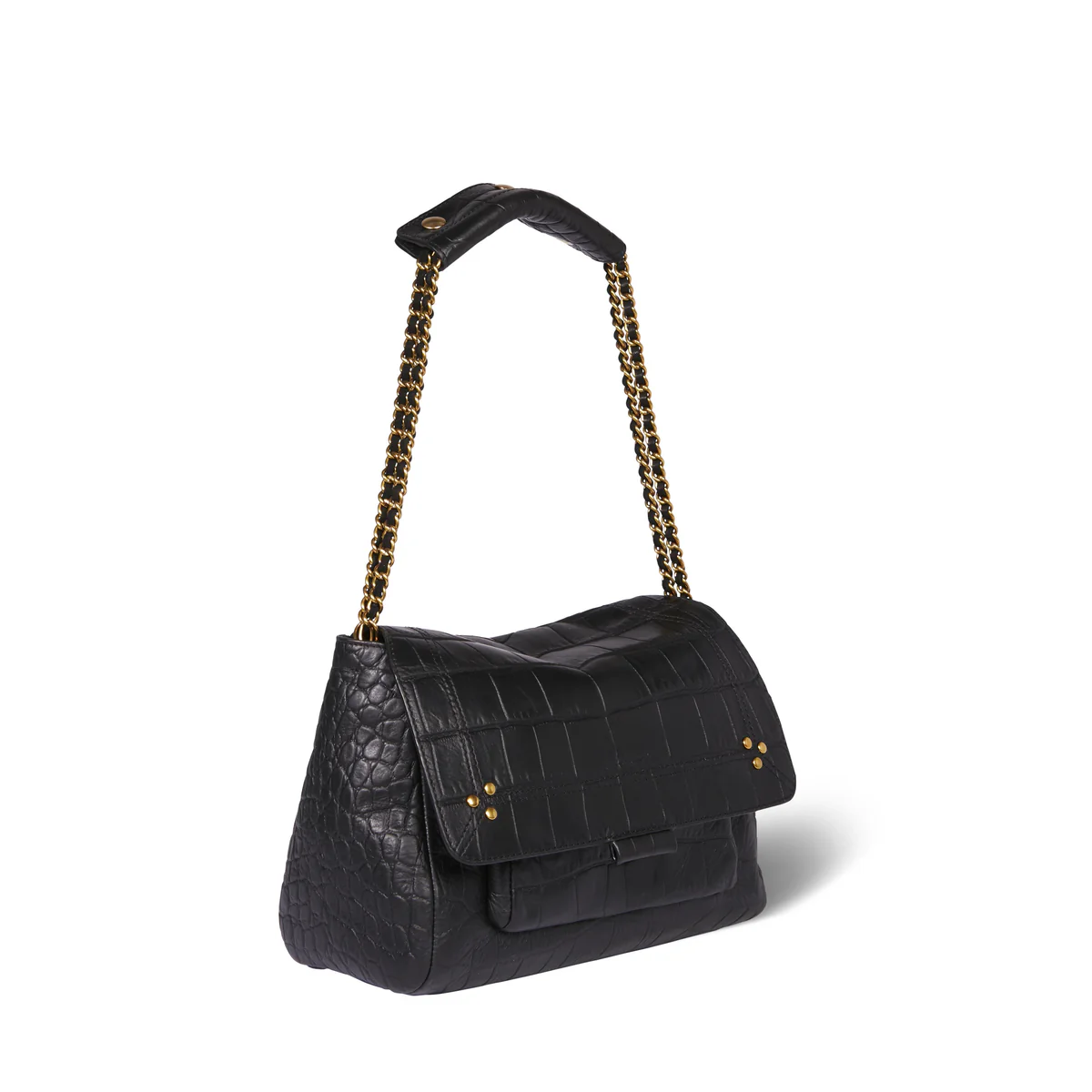 jerome-dreyfuss-lulu-m-vachette-croco-noir-cuir-noir-femme-sac-bandouliere-valence-france-mode-luxe-elegant-tendance-front