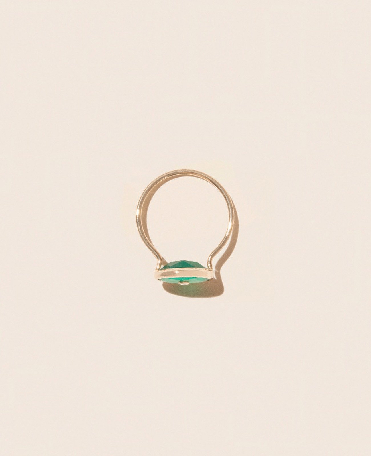 pascale monvoisin orso bague onyx vert or jaune unisexe valence france bijoux artisanal elegant tendance above