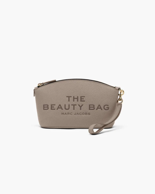 beauty bag trousse de maquillage marc jacobs village mode valence couleurs unis tendance intemporel cuir cement