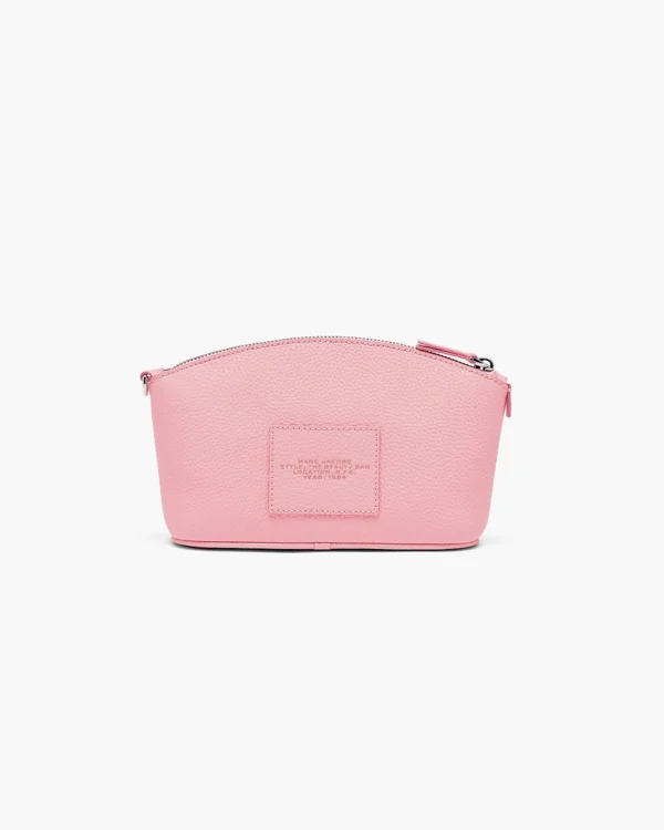 beauty bag trousse de maquillage marc jacobs village mode valence couleurs unis tendance intemporel cuir ribbon pink black