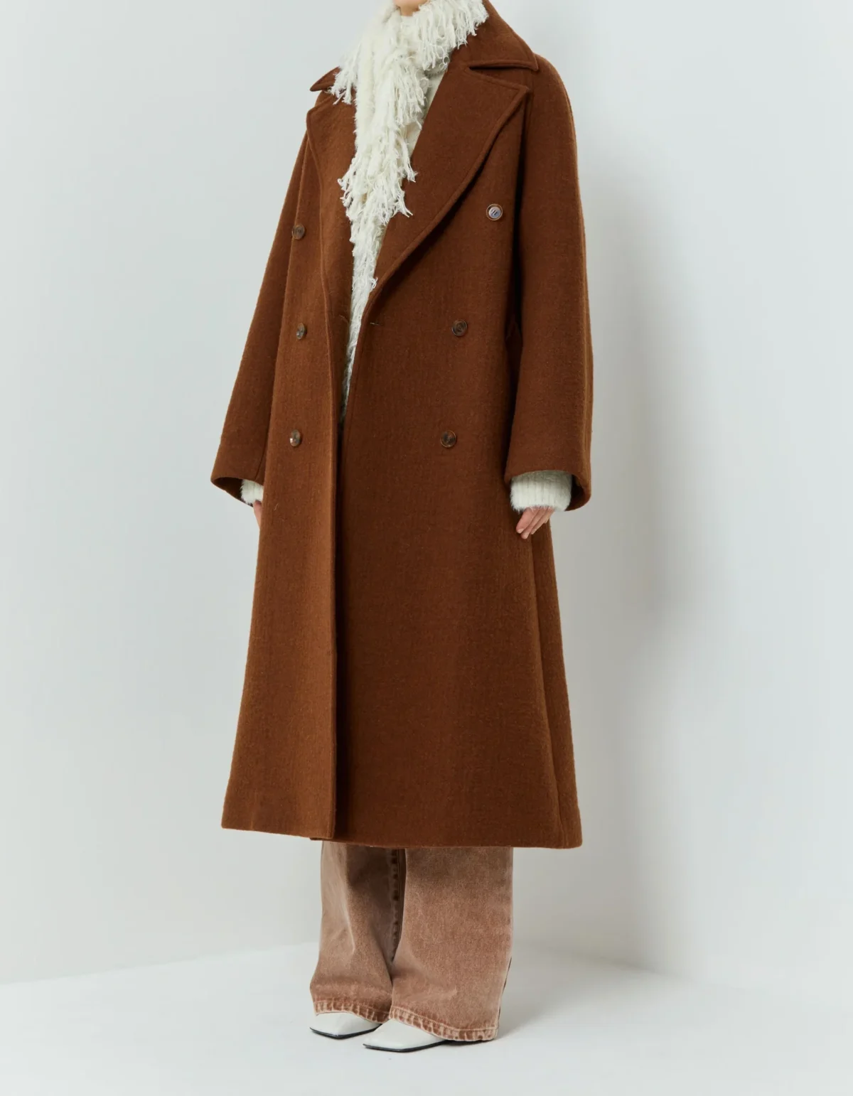 cilia christian wijnants manteau coat village valence hiver 2025 long right