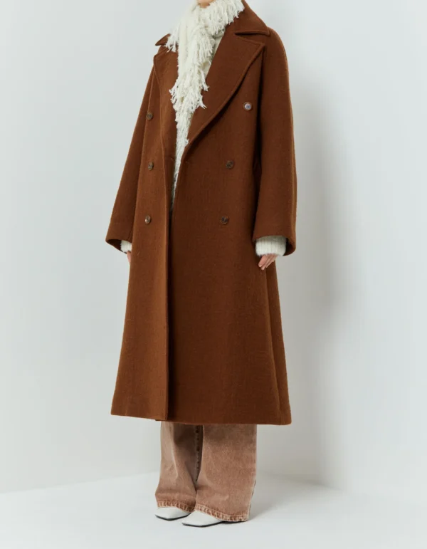 cilia christian wijnants manteau coat village valence hiver 2025 long right
