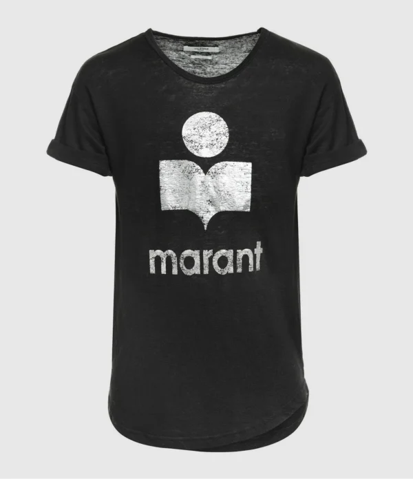 t shirt koldi isabel marant village valence 2025 intemporel black