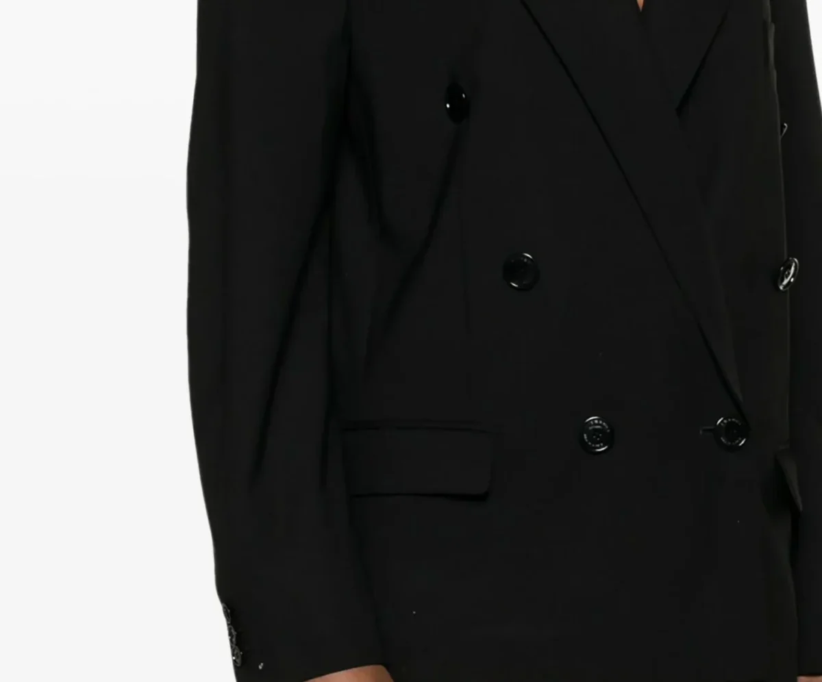 veste-blazer-klero-noir-laine-femme-valence-france-village-tendance-mode-chic-intemporel-isabel-marant-detail