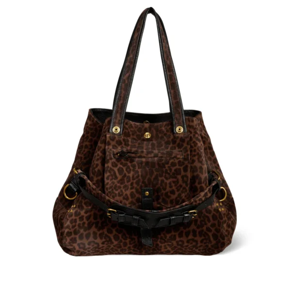 billy m jerome dreyfuss cabas sac village mode valence été 2025 leopard naturel