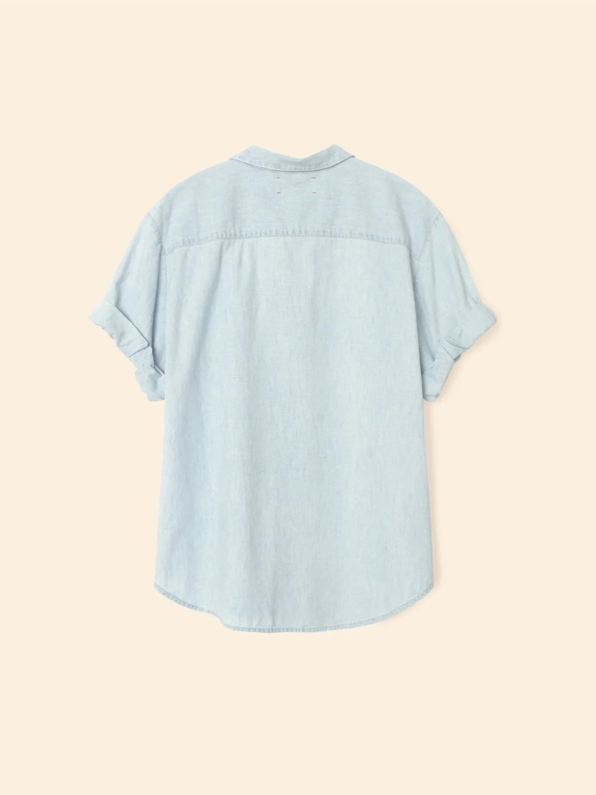 channing shirt air blue denim xirena village mode valence back