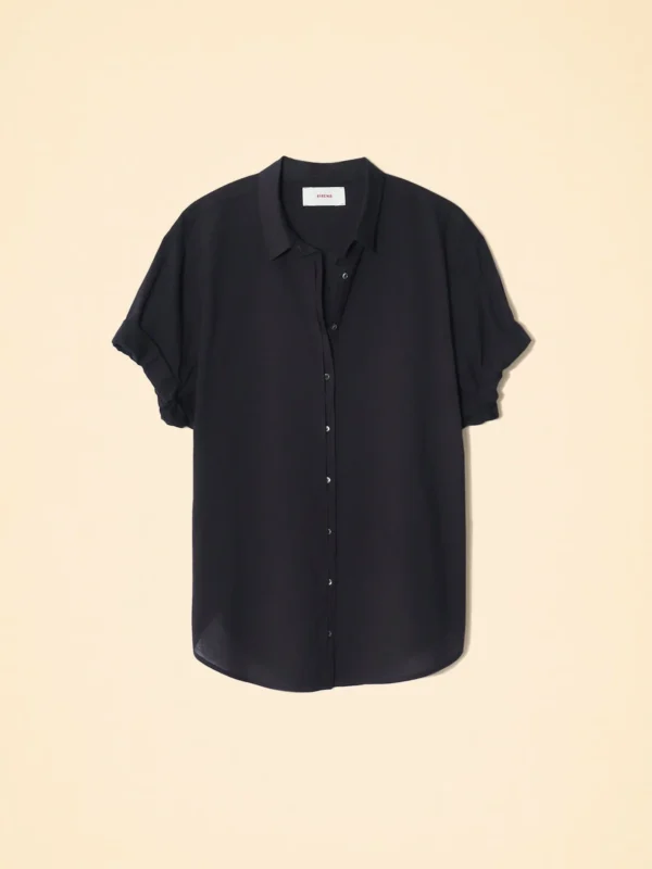 chemise xirena village mode valence 2025 ete intemporel classic coton usa channing shirt black