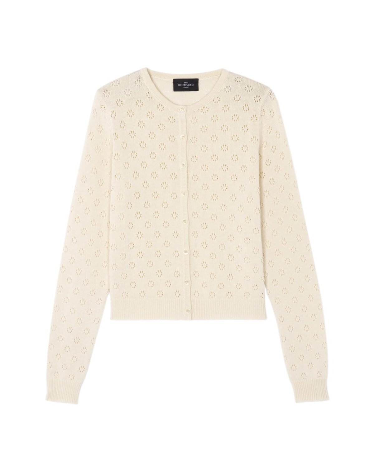 cardigan en pointelle