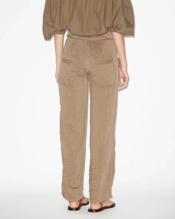 pantalon serida isabel marant village mode valence 2025 kaki back