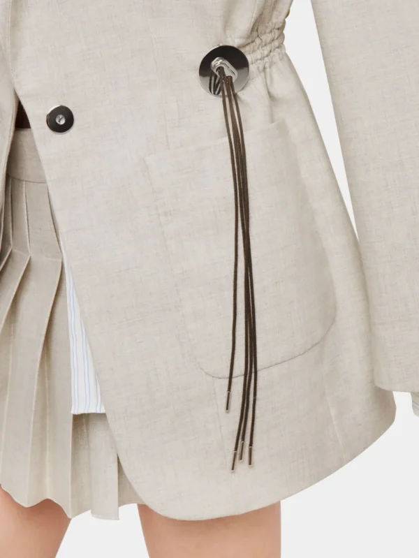 blazer beige