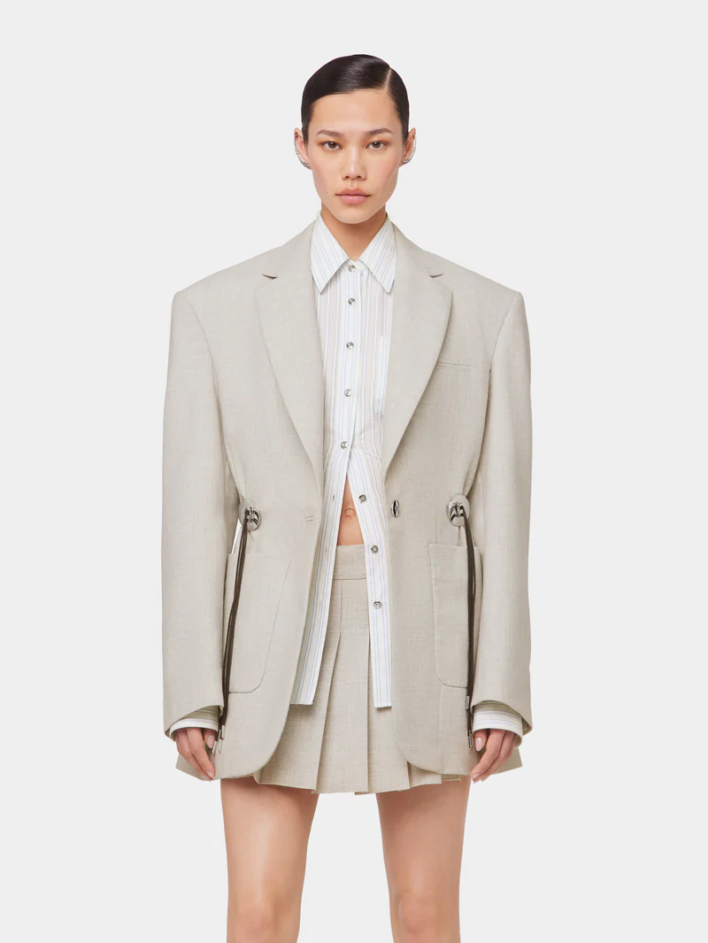 blazer beige