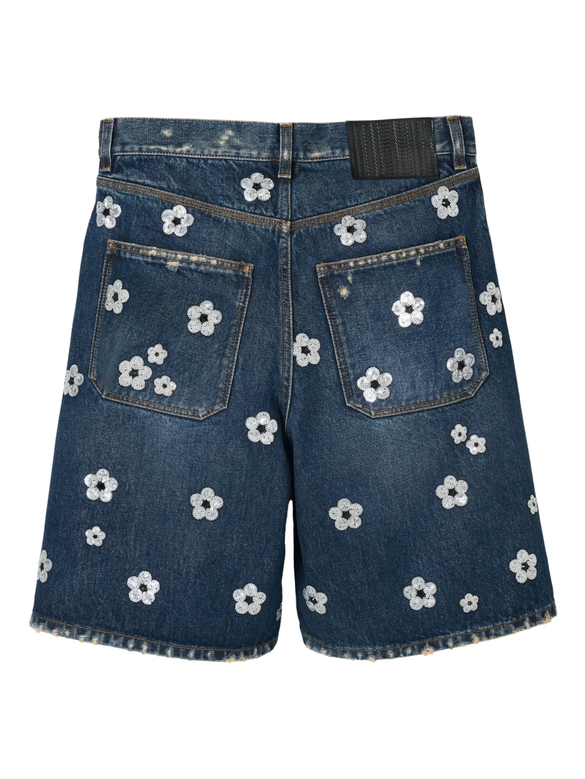 the sequin daisy wide leg