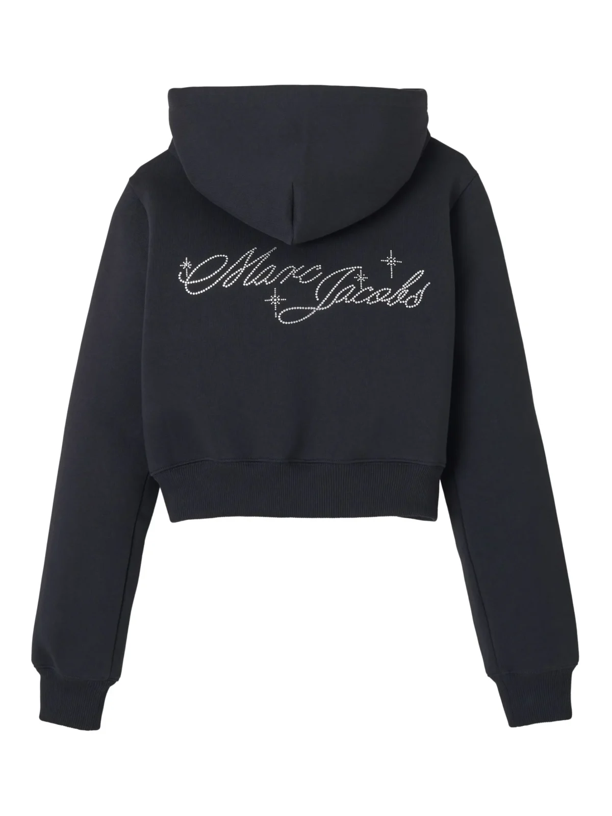 charm cropped hoodie