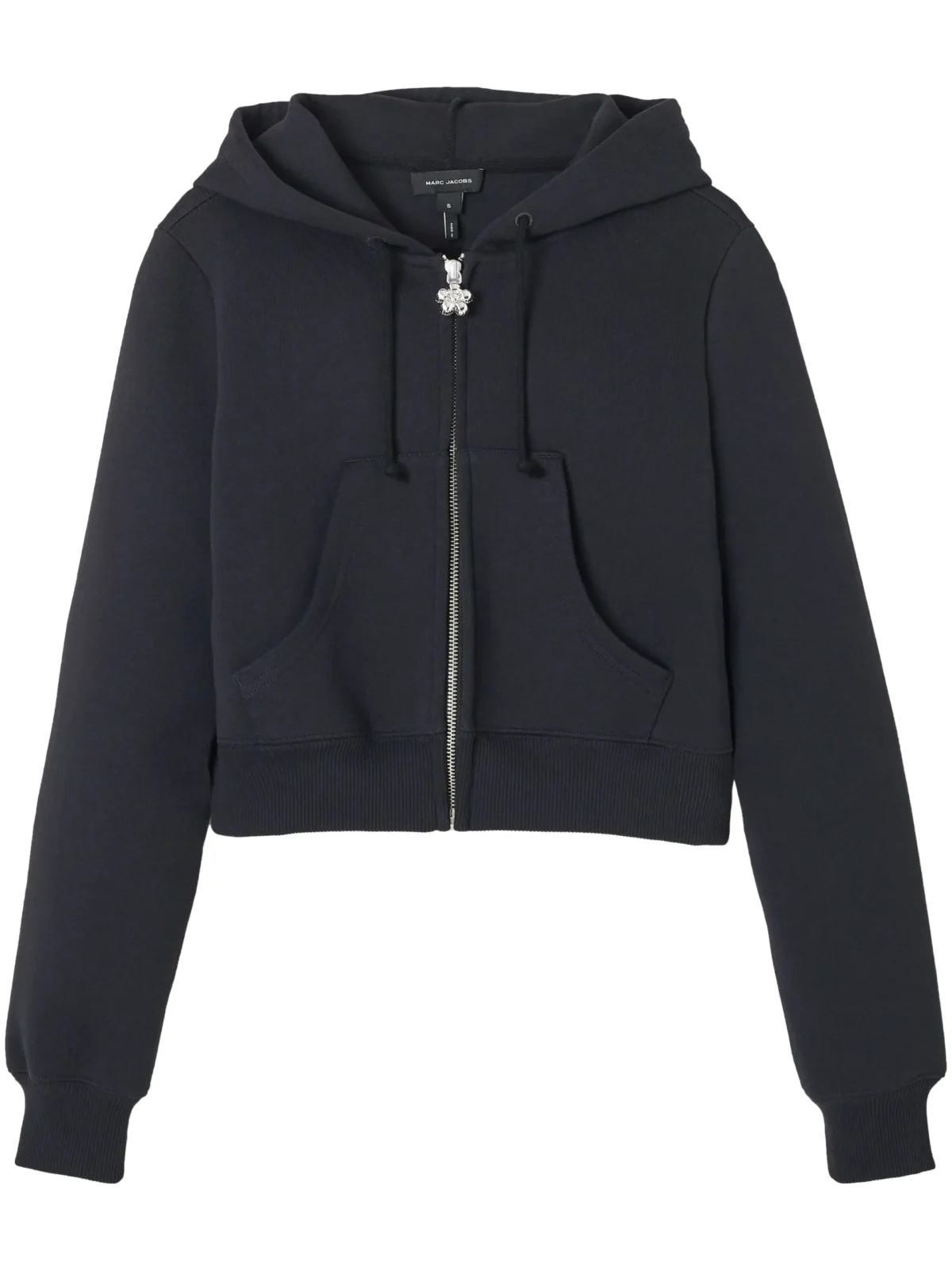 charm cropped hoodie