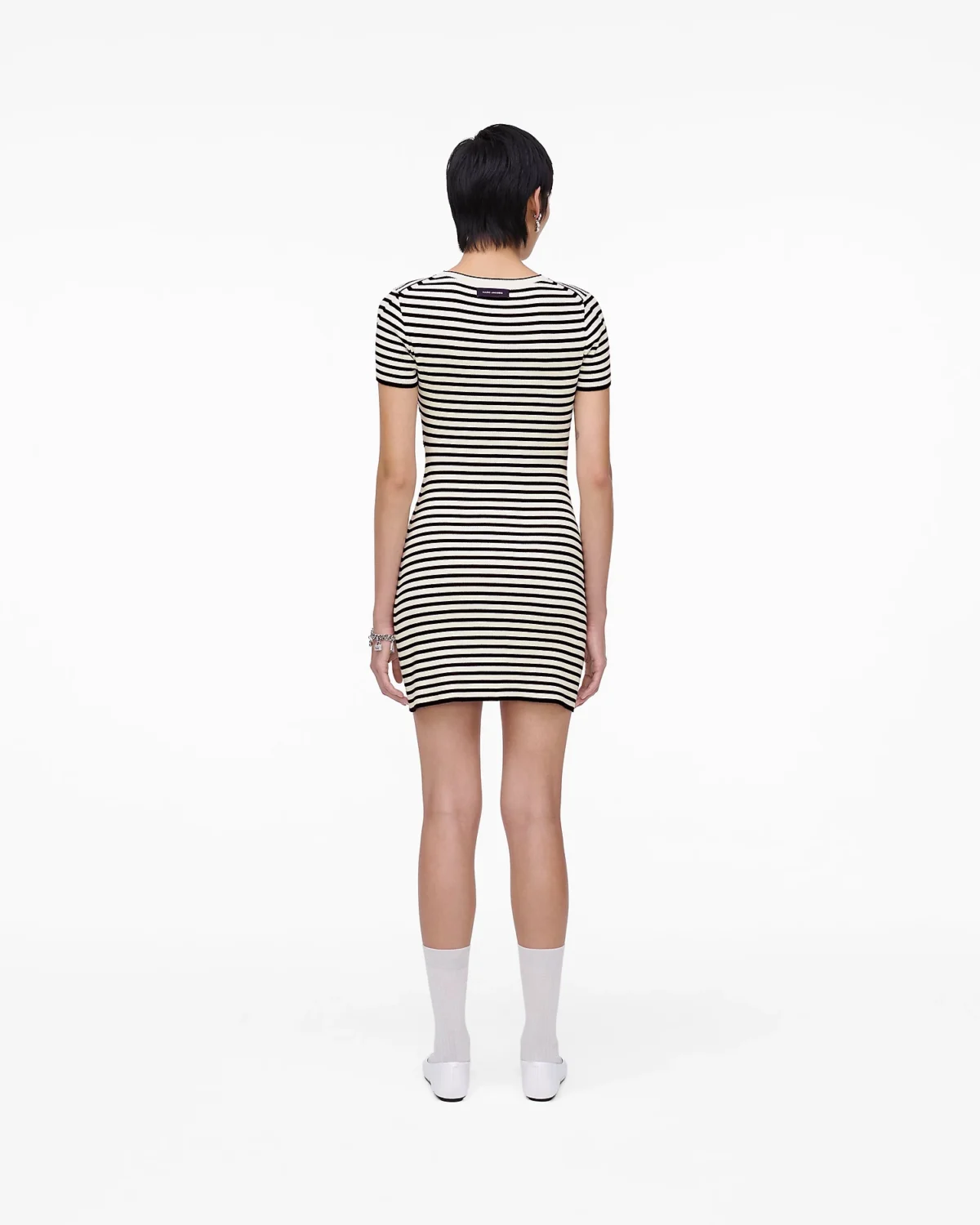 seamed up knit dress