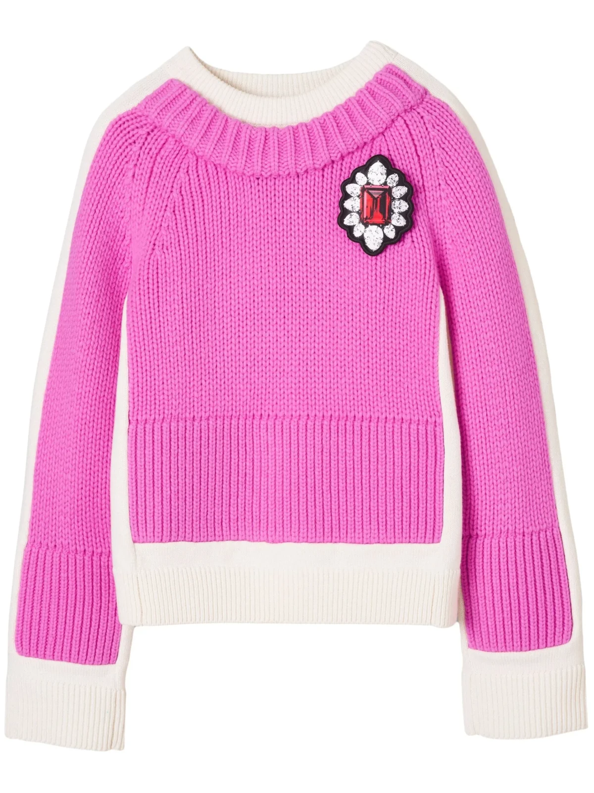trompe l'oeil crewneck