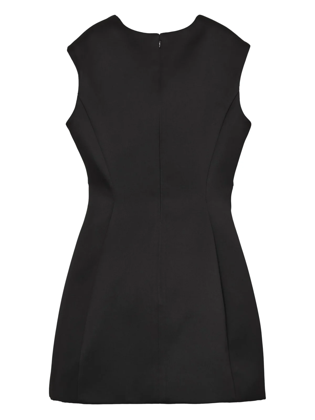 seamed up satin dress