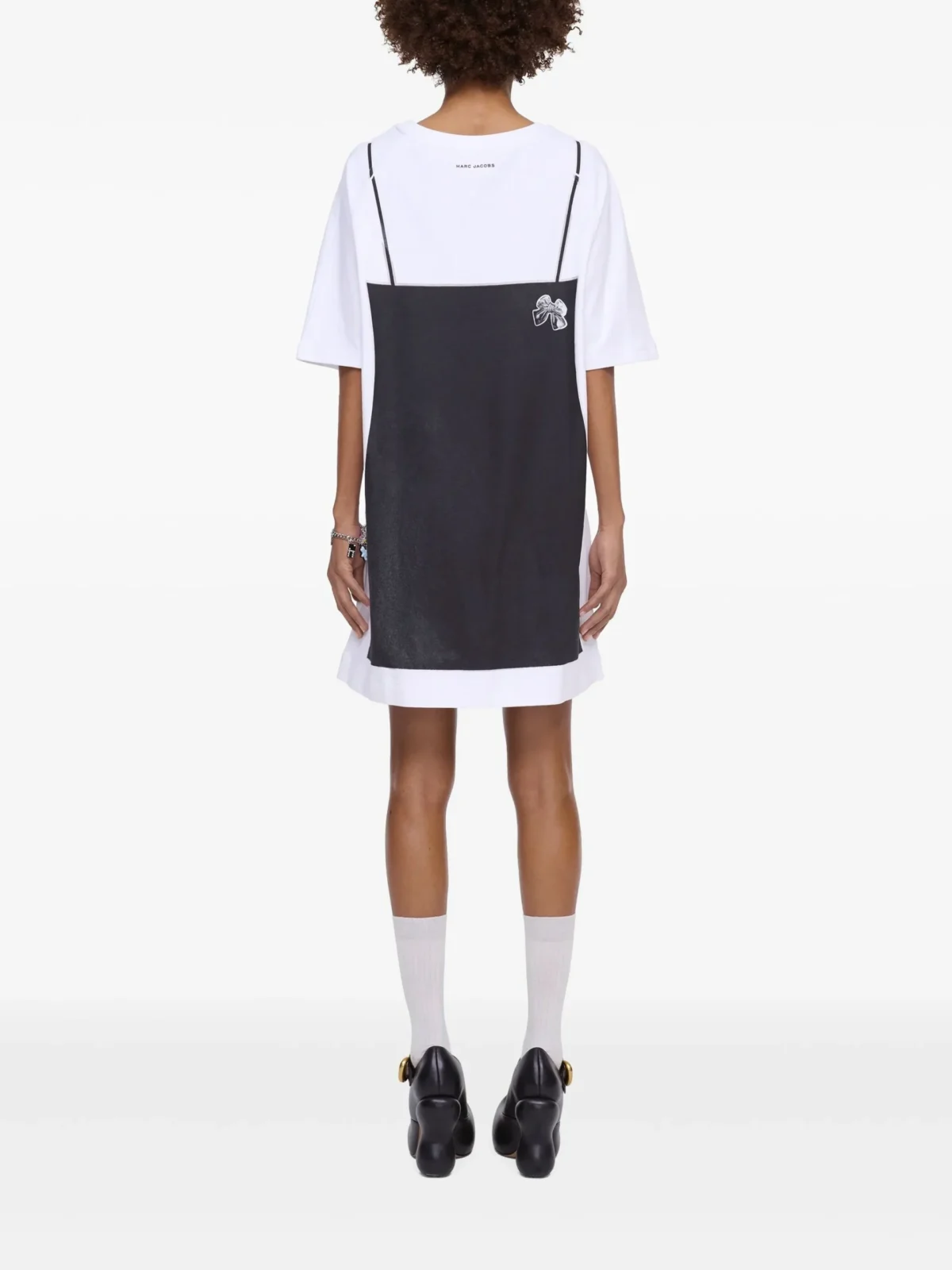trompe l'oeil t shirt dress