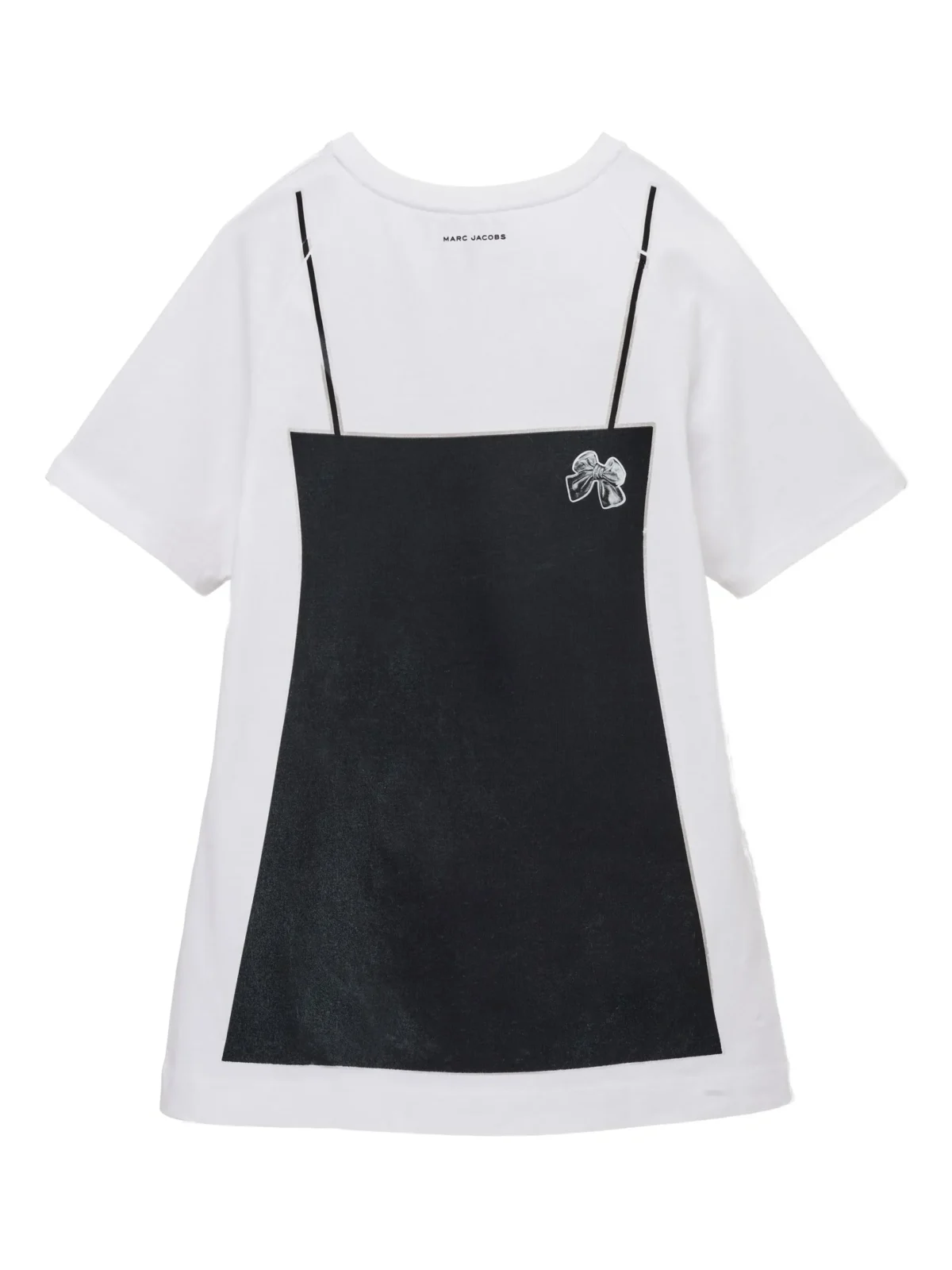 trompe l'oeil t shirt dress