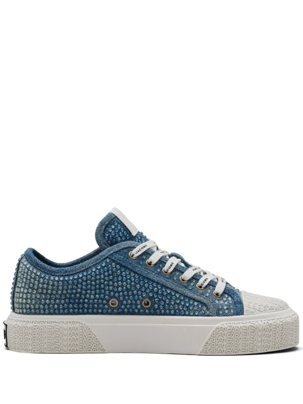 the crystal denim sneaker