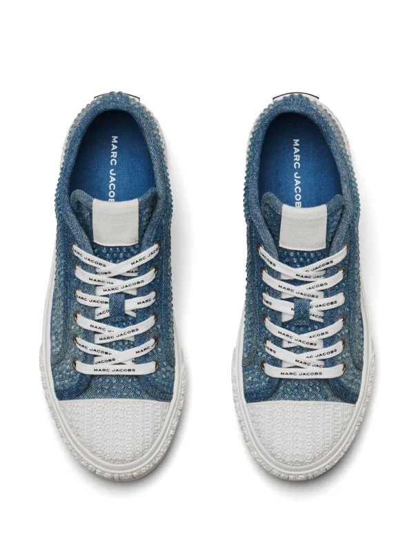 the crystal denim sneaker