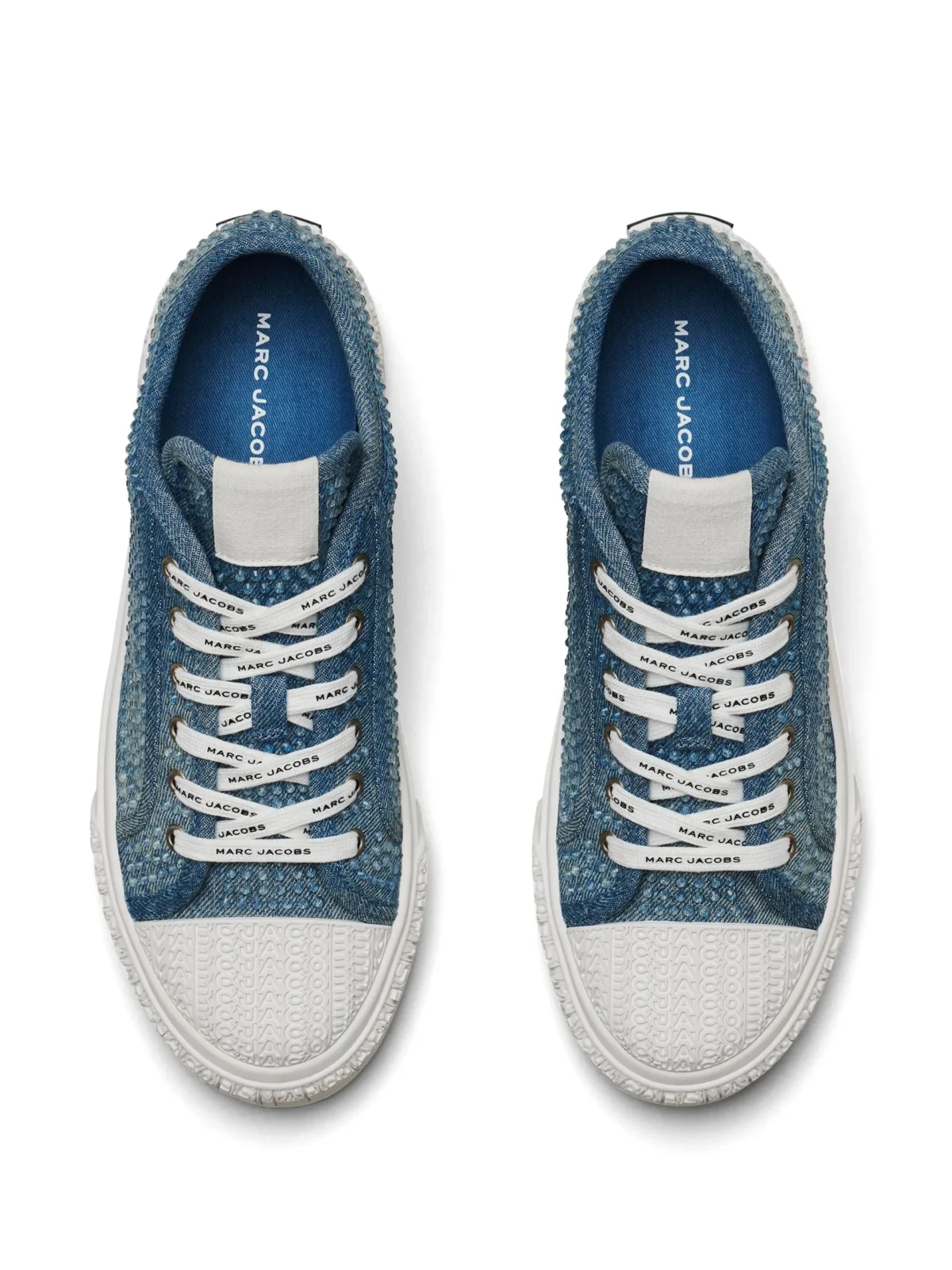 the crystal denim sneaker
