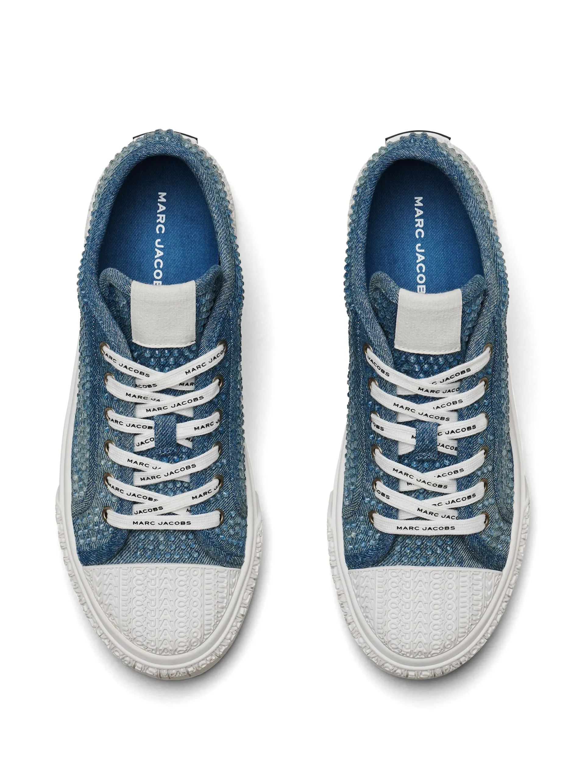 the crystal denim sneaker