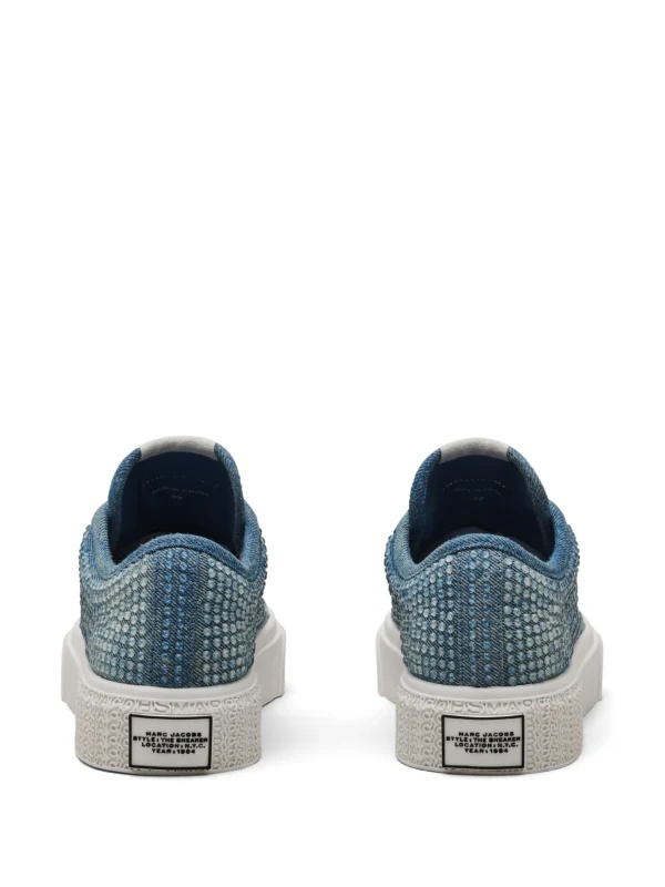 the crystal denim sneaker