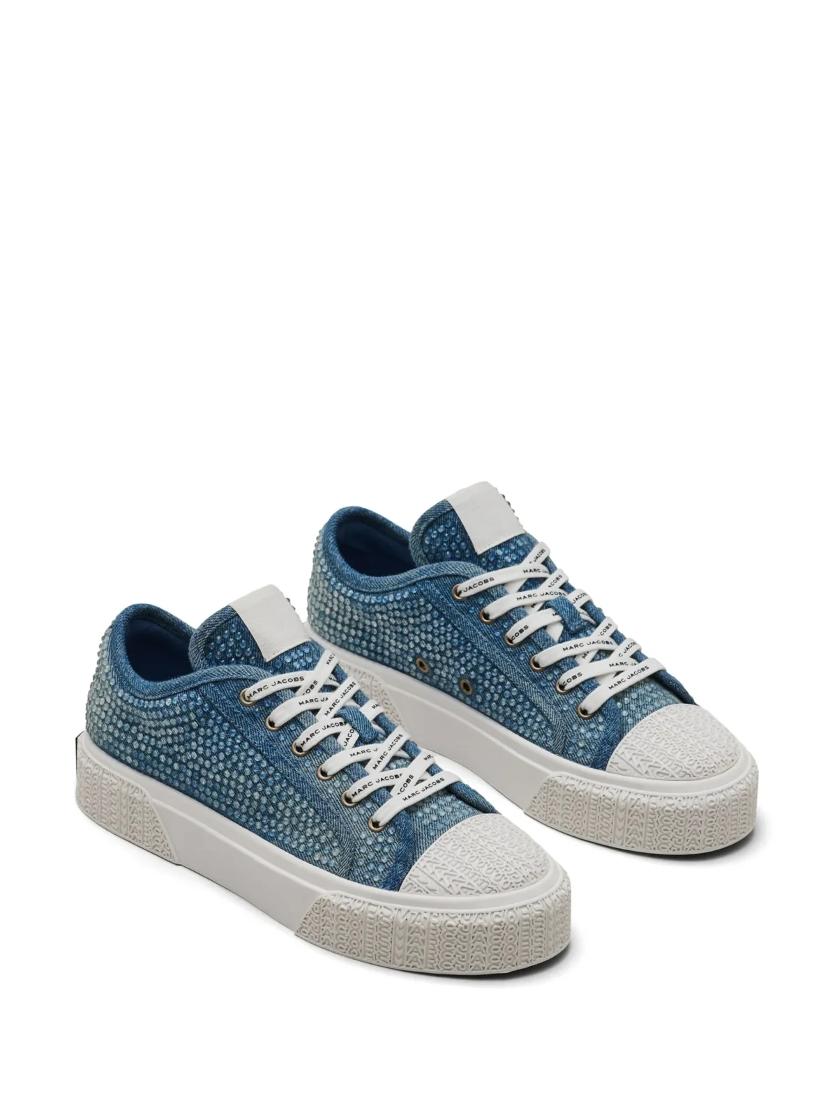 the crystal denim sneaker