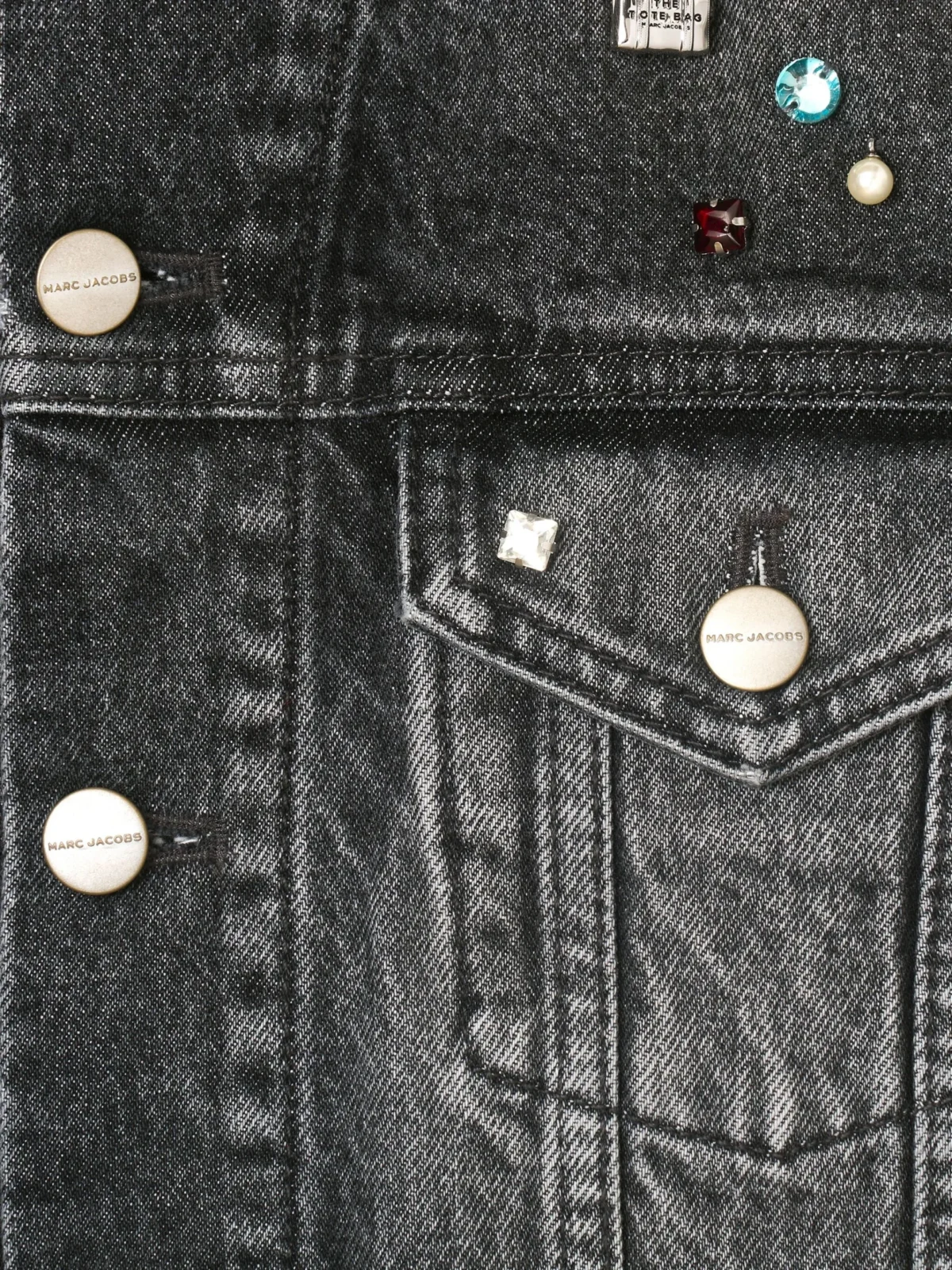 charm shrunken trucker