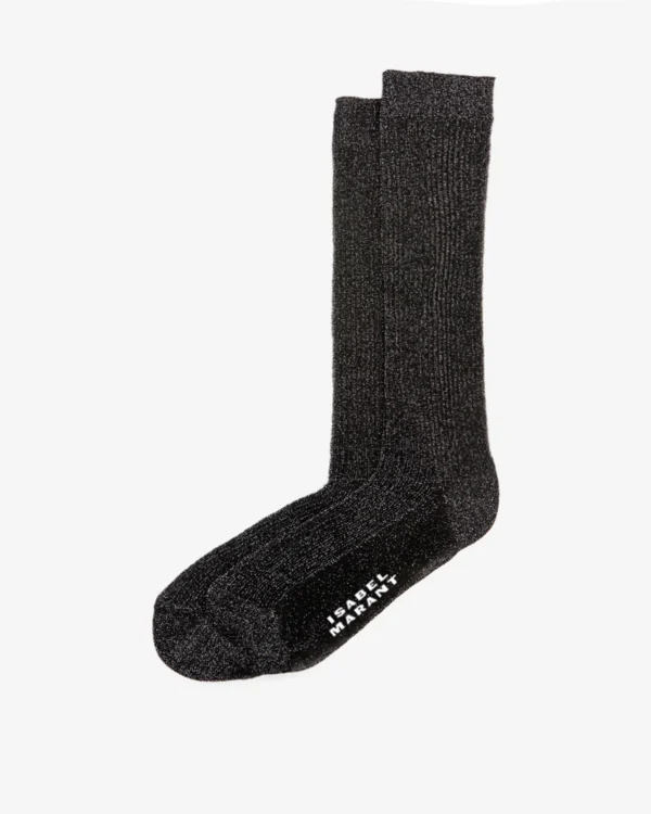 loula socks black isabel marant villagemode