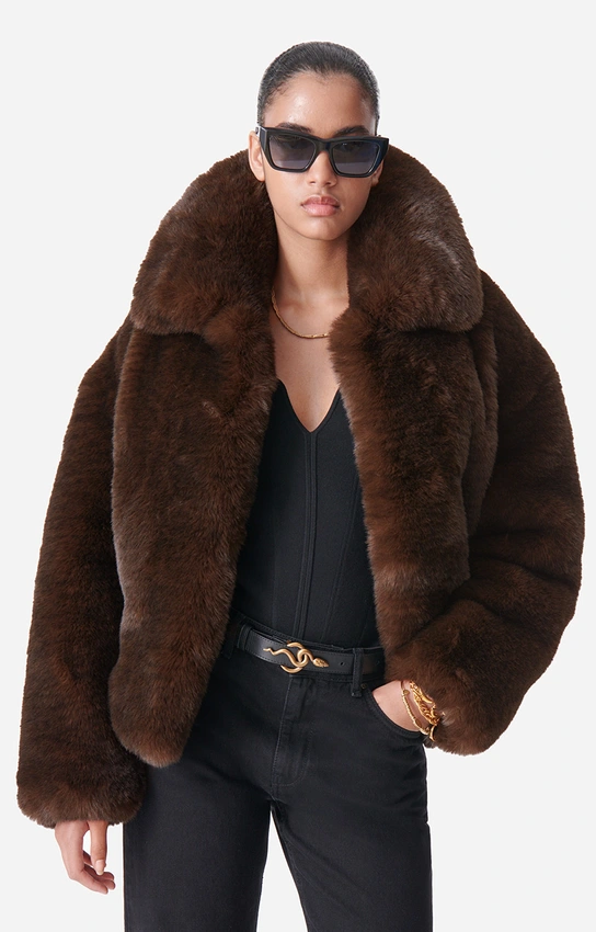Manteau Fausse Fourrure Daniel