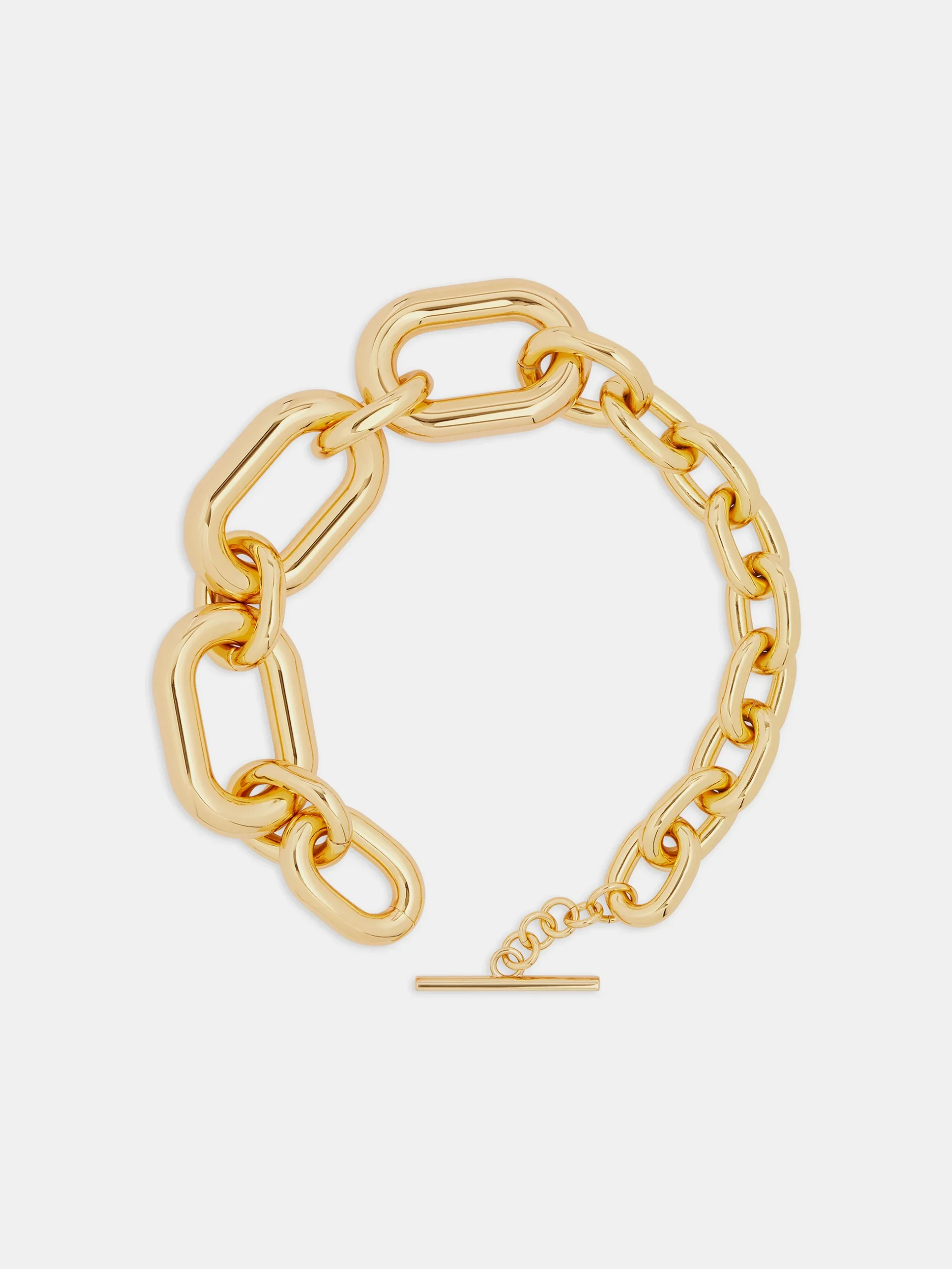 Collier à maillon XL doré