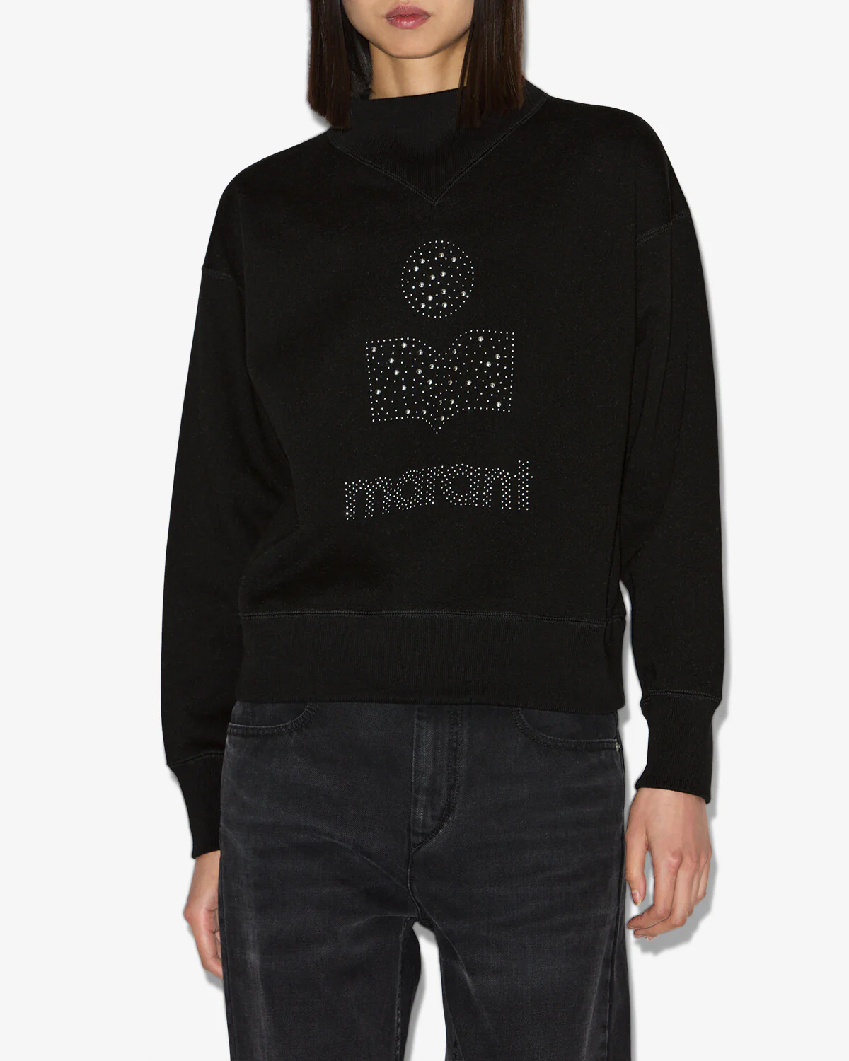 SWEATSHIRT MOBY  sweat-shirt moby en coton molletonné
