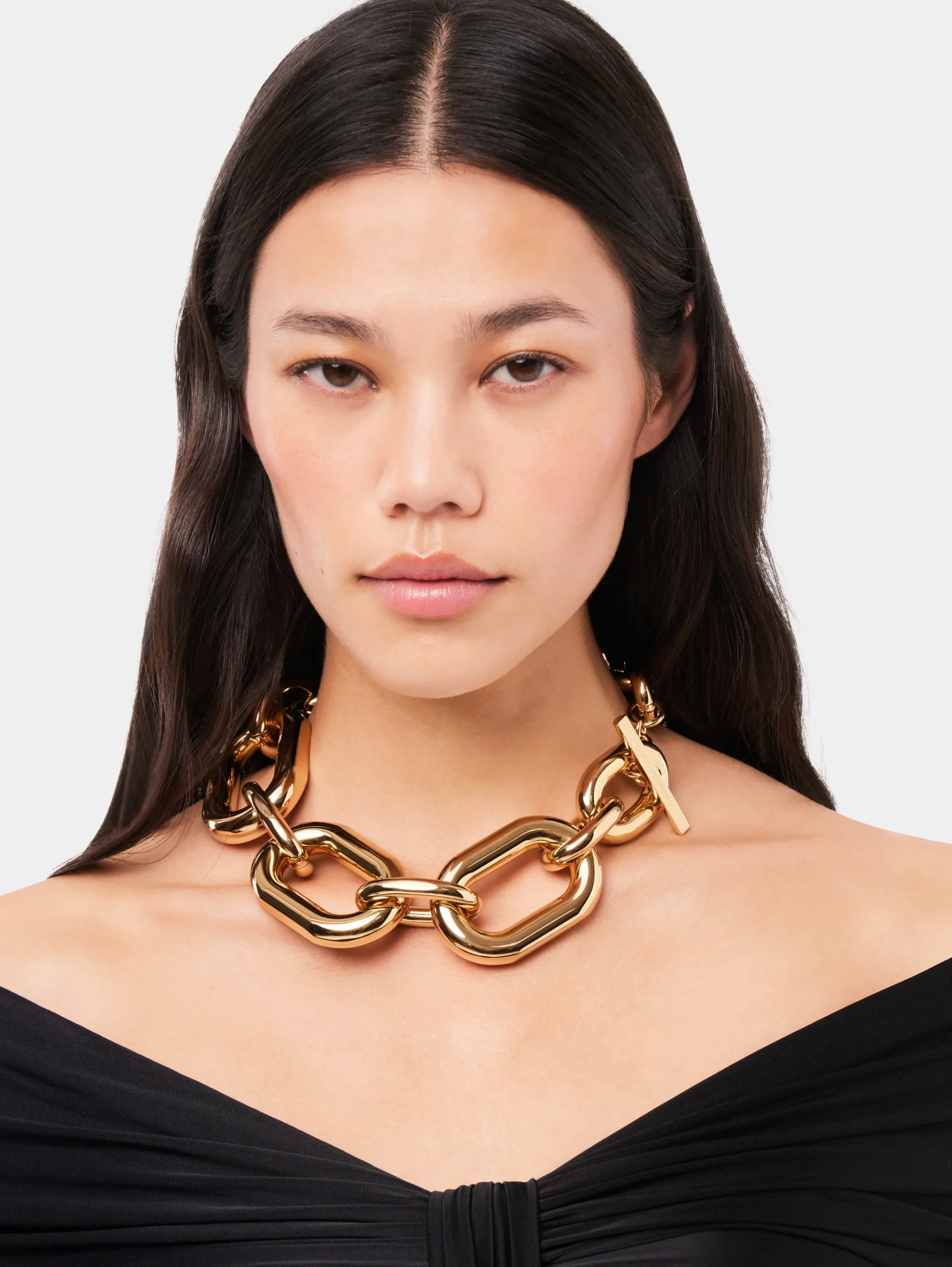 Collier à maillon XL doré