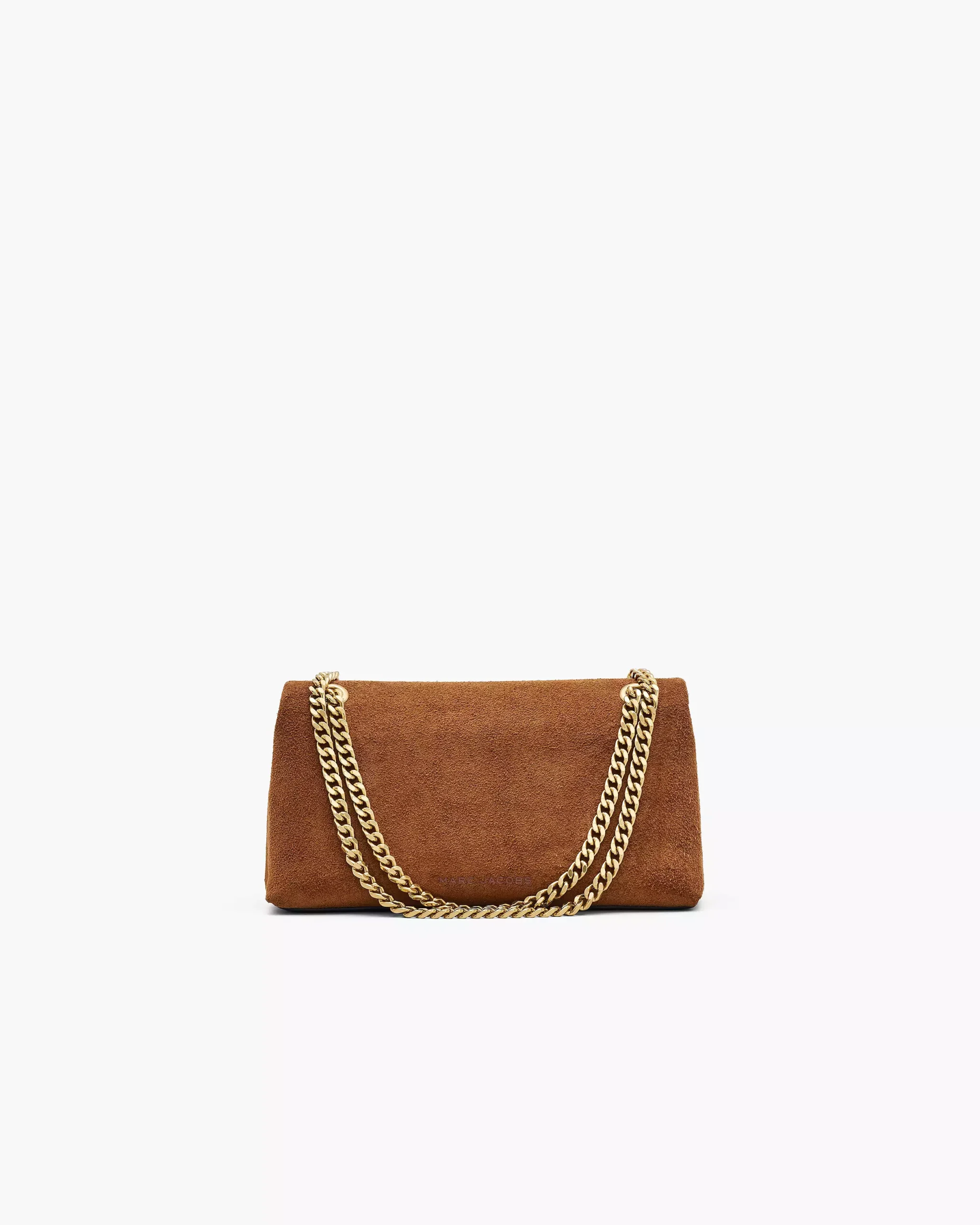the suede dual chain mini bag