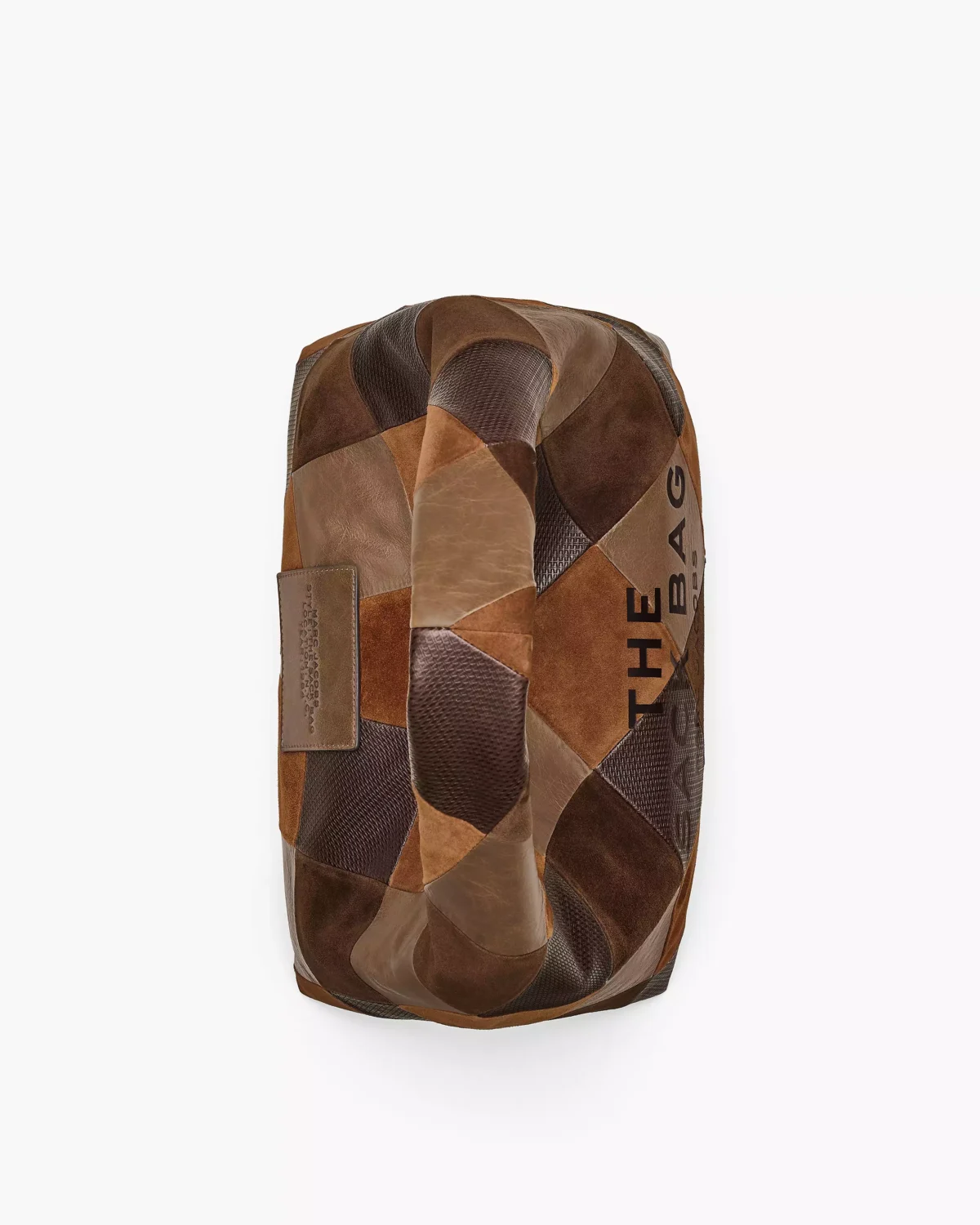 the suede patchwork sack bag sale price