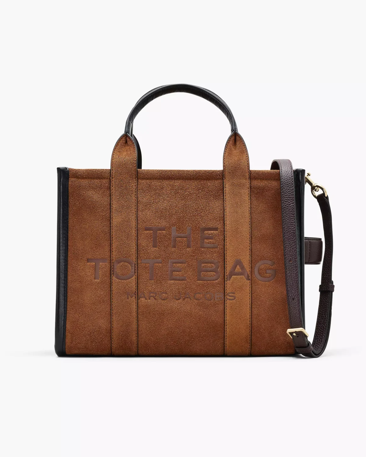 the suede medium tote bag