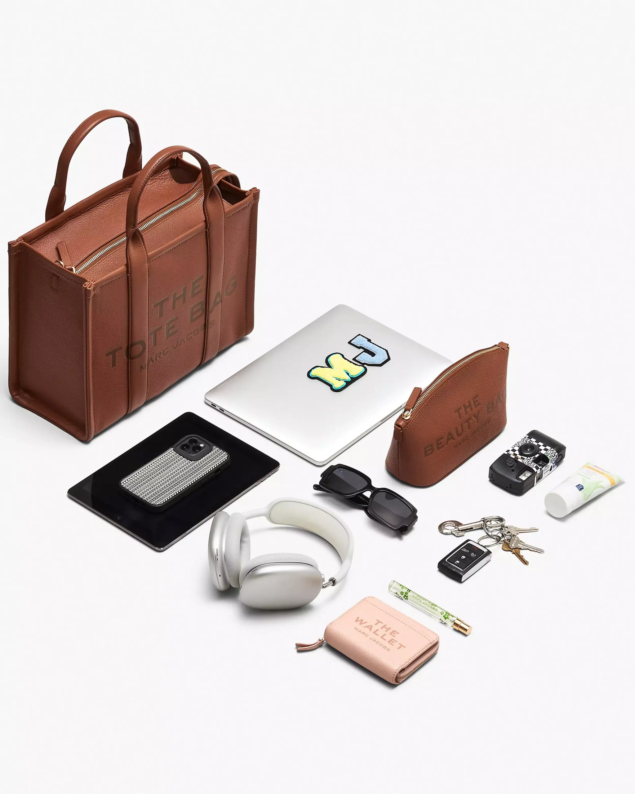 the suede medium tote bag