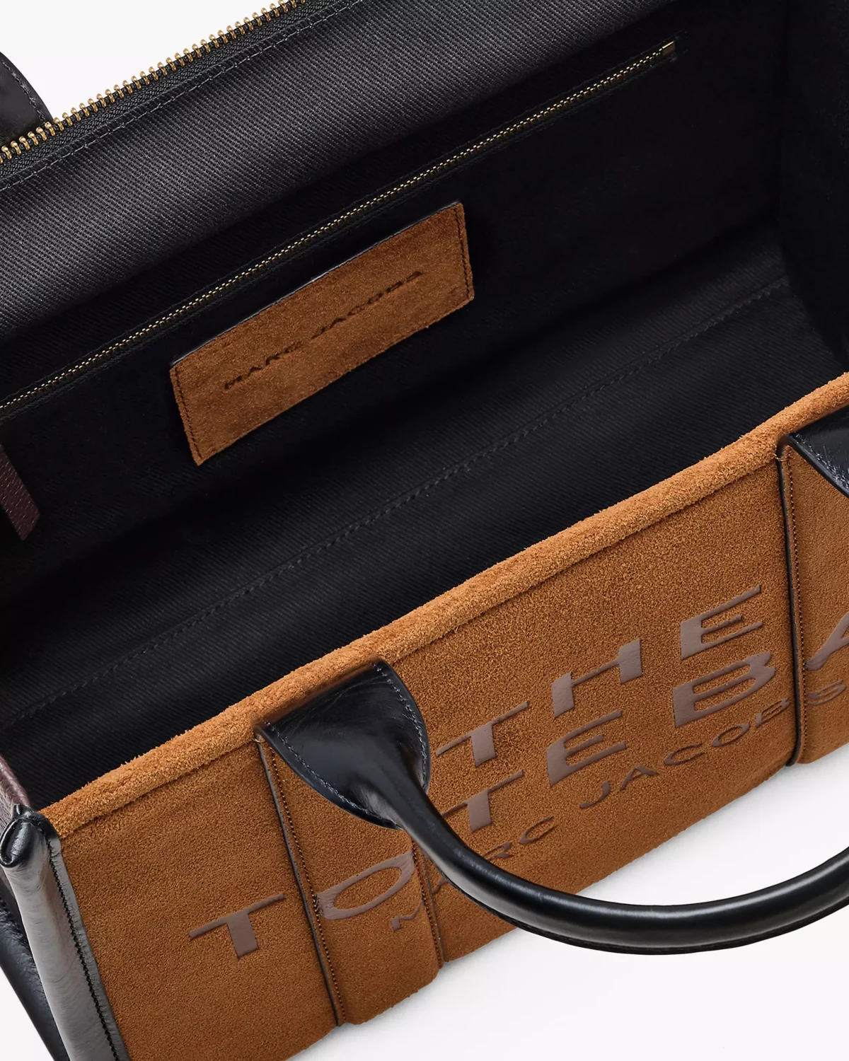 the suede medium tote bag
