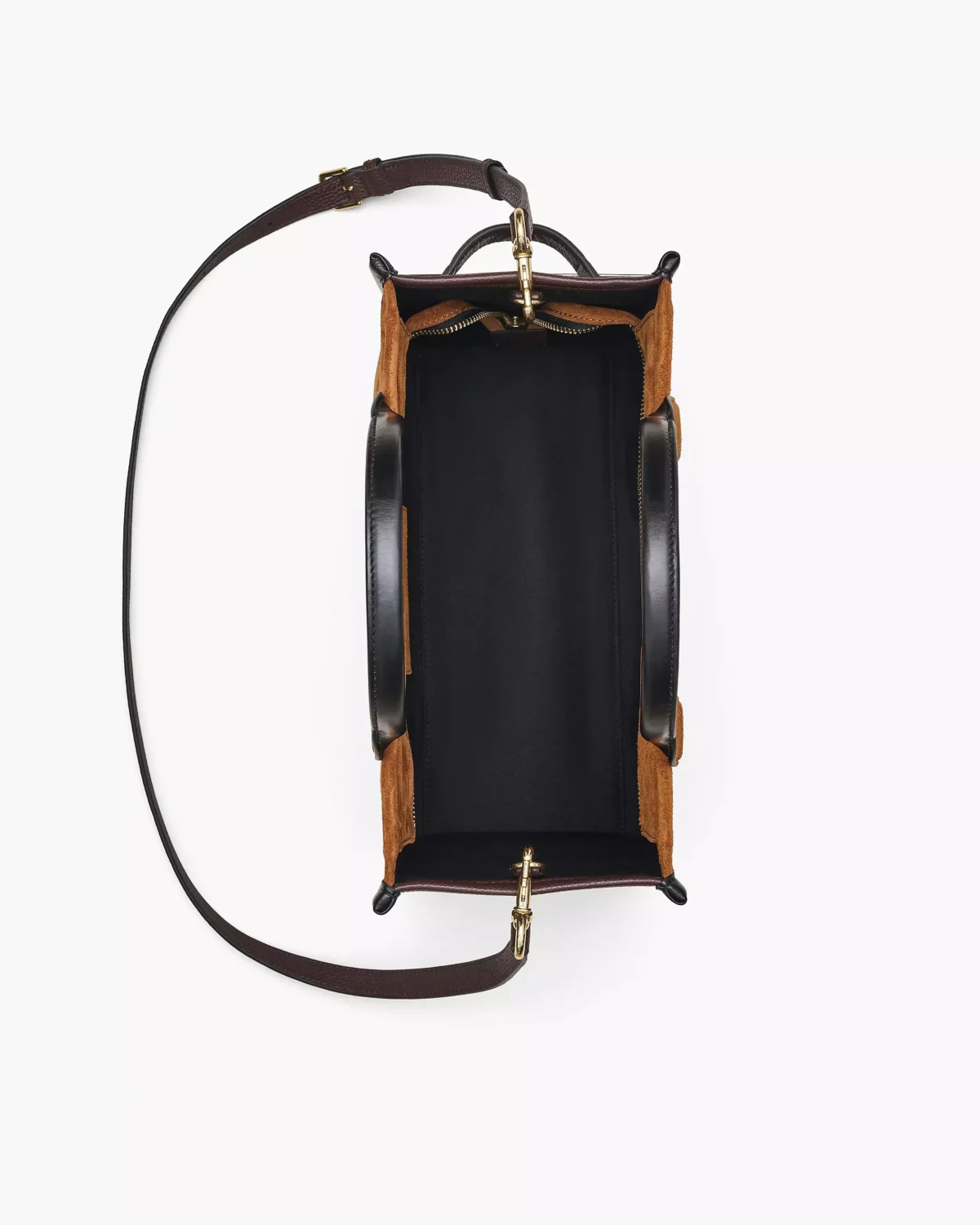 the suede medium tote bag