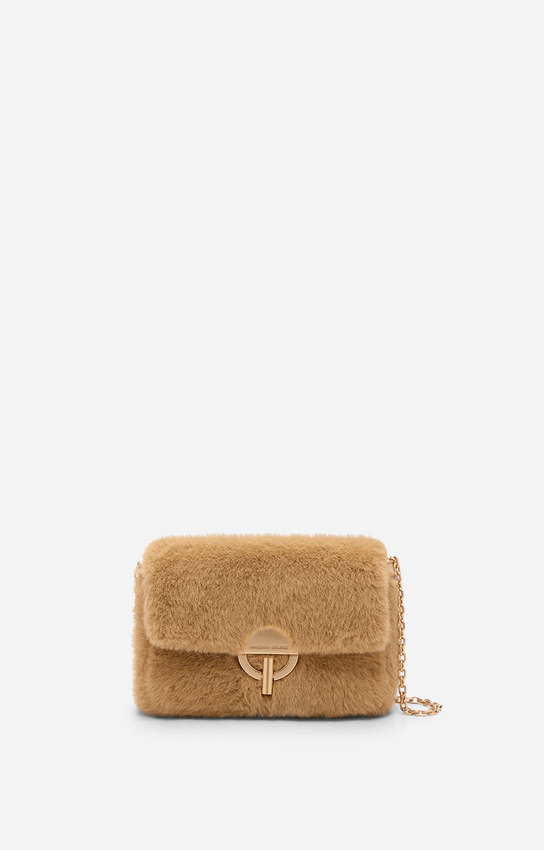 Moyen Sac Moon En Fausse Fourrure