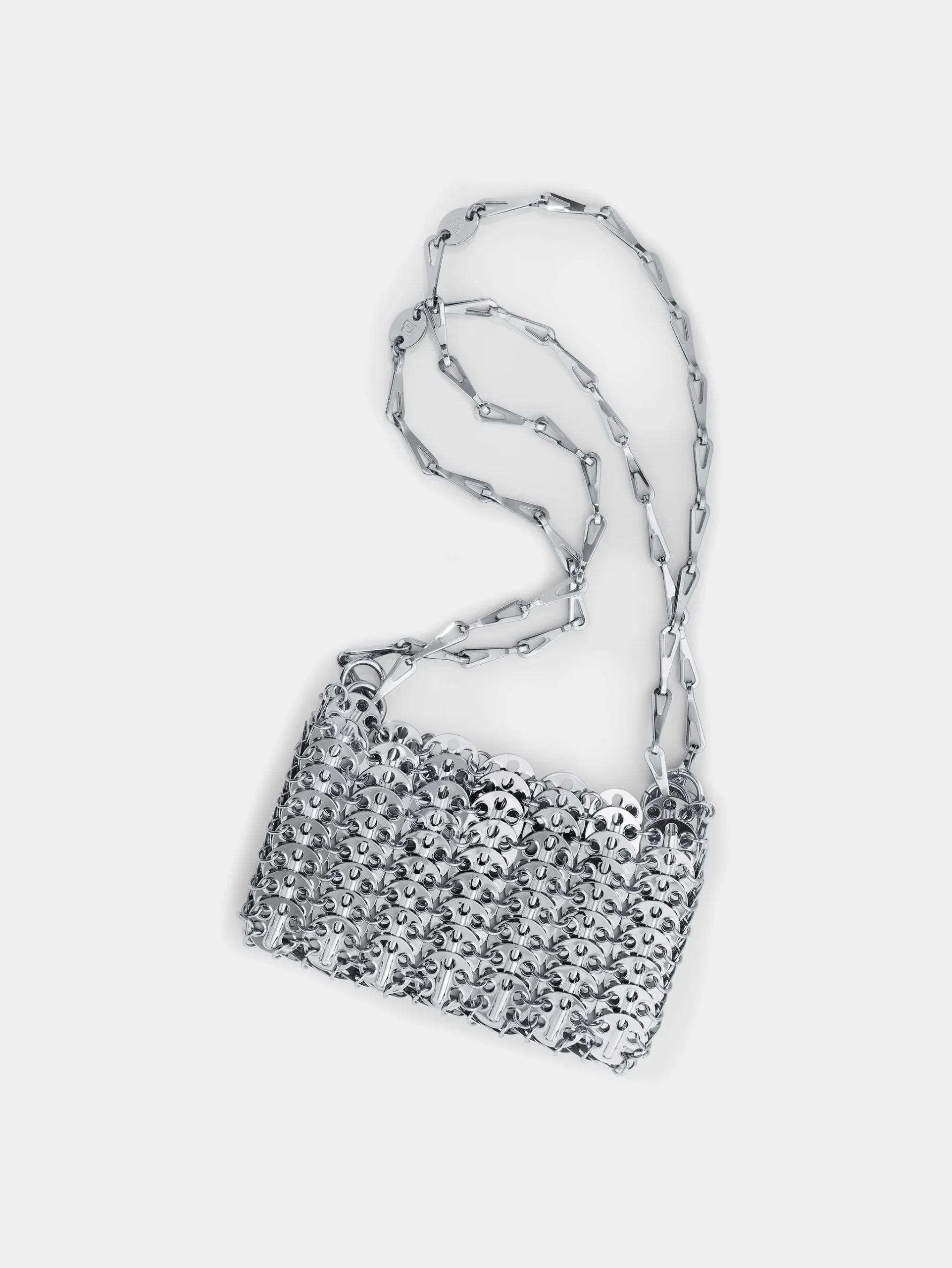 Iconic silver nano 1969 bag
