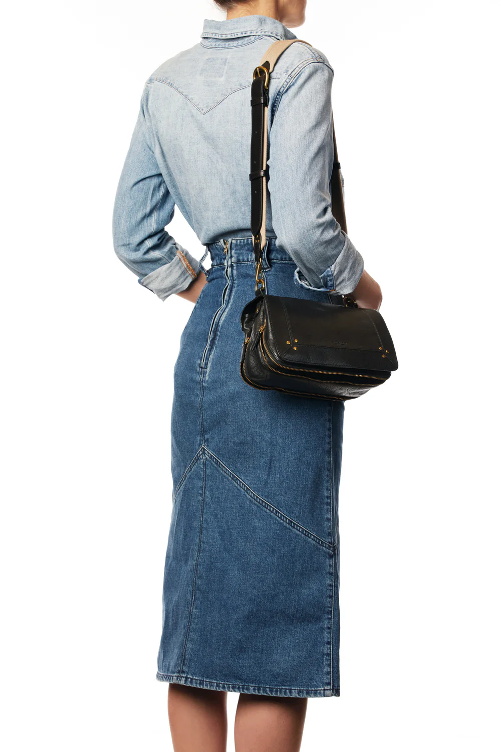 Bandoulière sangle naturelle large