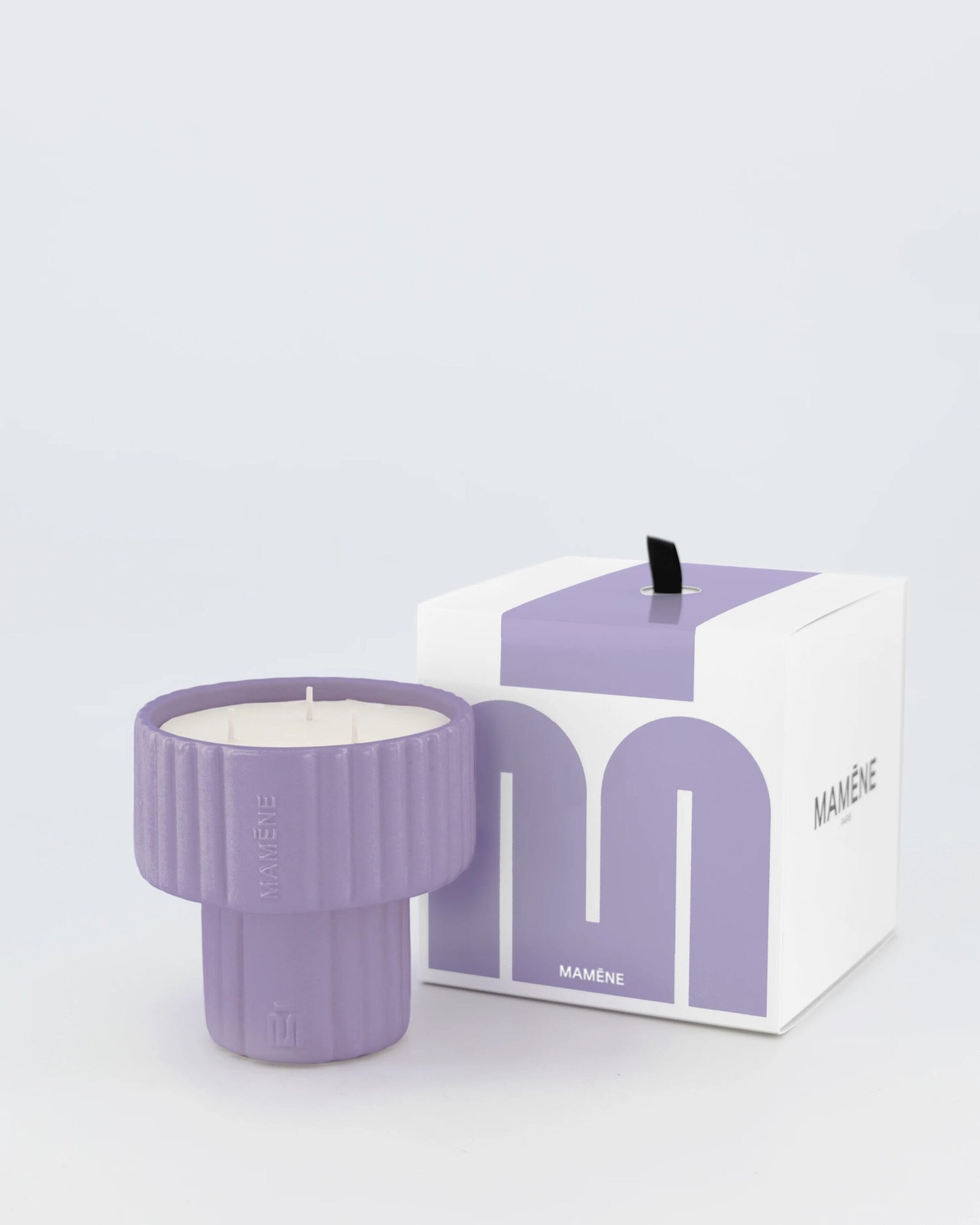 Bougie Podium Medium Lilas NELSON