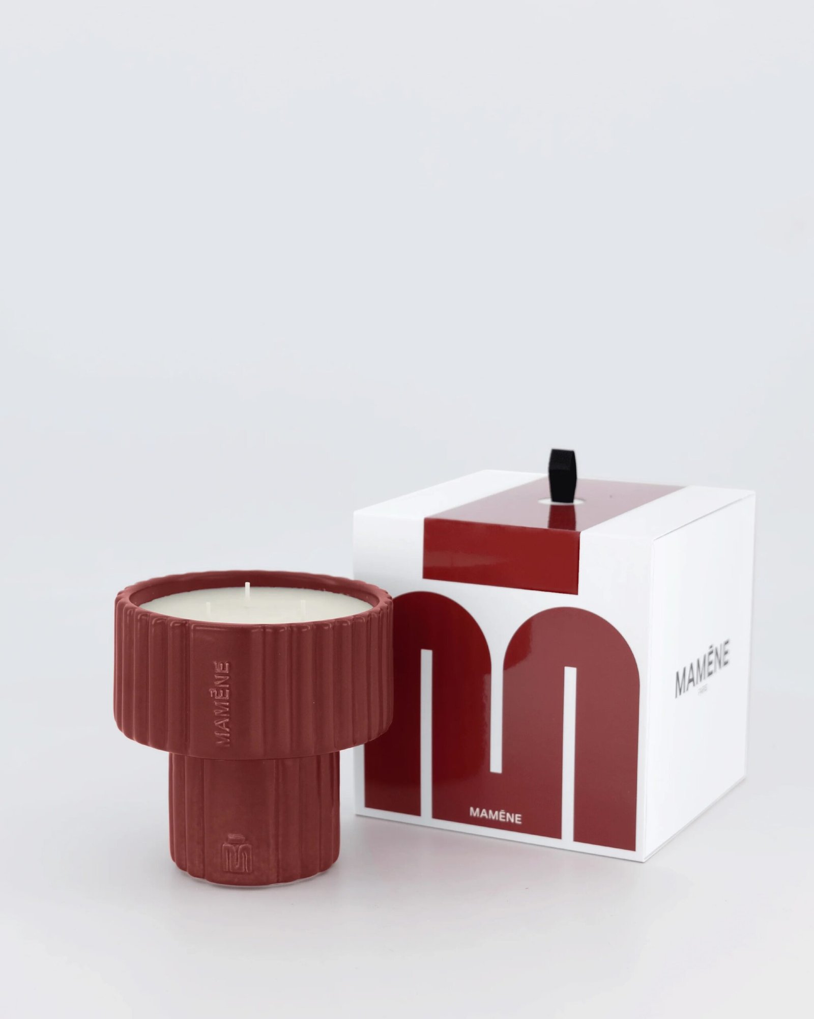 Bougie Podium Medium Bordeaux ROSA