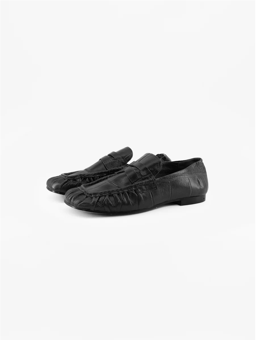 PENY COCO BLACK LEATHER LOAFER