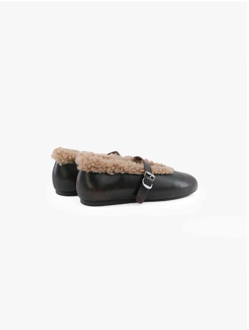 anoush brown leather